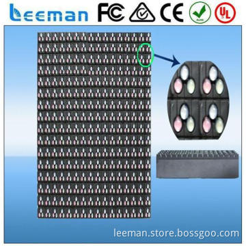 flexible led strip curtain Leeman P3.91 SMD p10 rgb led display / module